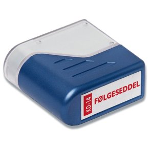 Desk stempel Flgeseddel